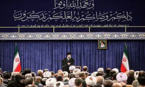 عکسی از ۲ نماینده ردصلاحیت شده در دیدار مسئولان نظام با رهبری