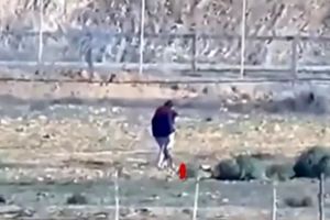 لحظه آزادی زن اسیر اسرائیلی و دو فرزندش/ ویدئو