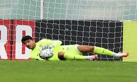 عابدزاده دروازه پونفرادینا را بی گل تحویل داد