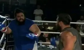 دوستان سجاد غریبی بعد از باخت در مسابقه: عالی بودی، کسی جرات نداشت!/ ویدئو