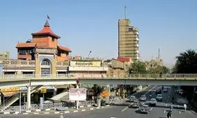 میدان مخبرالدوله تهران بیش از نیم قرن پیش