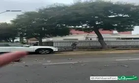 اصابت مستقیم موشک لبنانی به معالوت ترشیحا/ ویدئو

