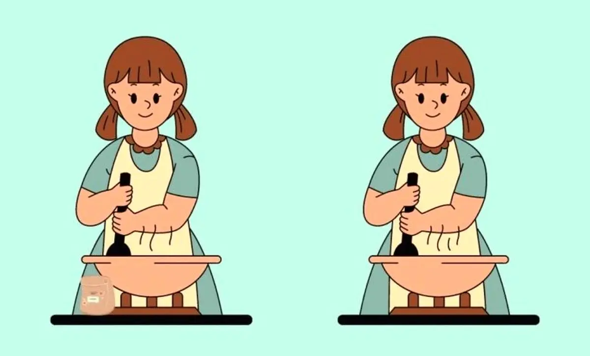 تست بینایی/ آیا می‌توانید 3 تفاوت تصویری زن را  ثانیه تشخیص دهید؟ 