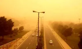 ورود توده عظیم گرد و خاک از ترکمنستان به ایران تا ساعاتی دیگر