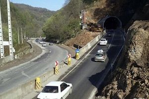 یکطرفه شدن مقطعی محور هراز از دقایقی قبل