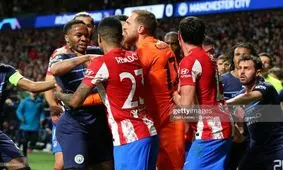 بزن‌بزن بازی اتلتیکومادرید و منچسترسیتی/تصویر