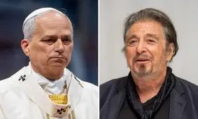 آل پاچینو به دیدار پاپ جدید رفت 