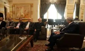 تصاویر پربازدید از دیدار لاریجانی با نخست وزیر لبنان و صمیمیت آنها

