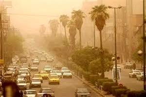 وضعیت خطرناک آلودگی هوا در خوزستان؛ ۱۲ شهر خوزستان درشرایط بنفش و قرمز
