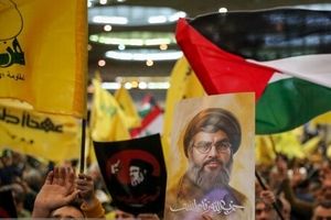 حضور یک شخصیت مهم ایرانی در مراسم سالگرد شهادت سیدحسن نصرالله