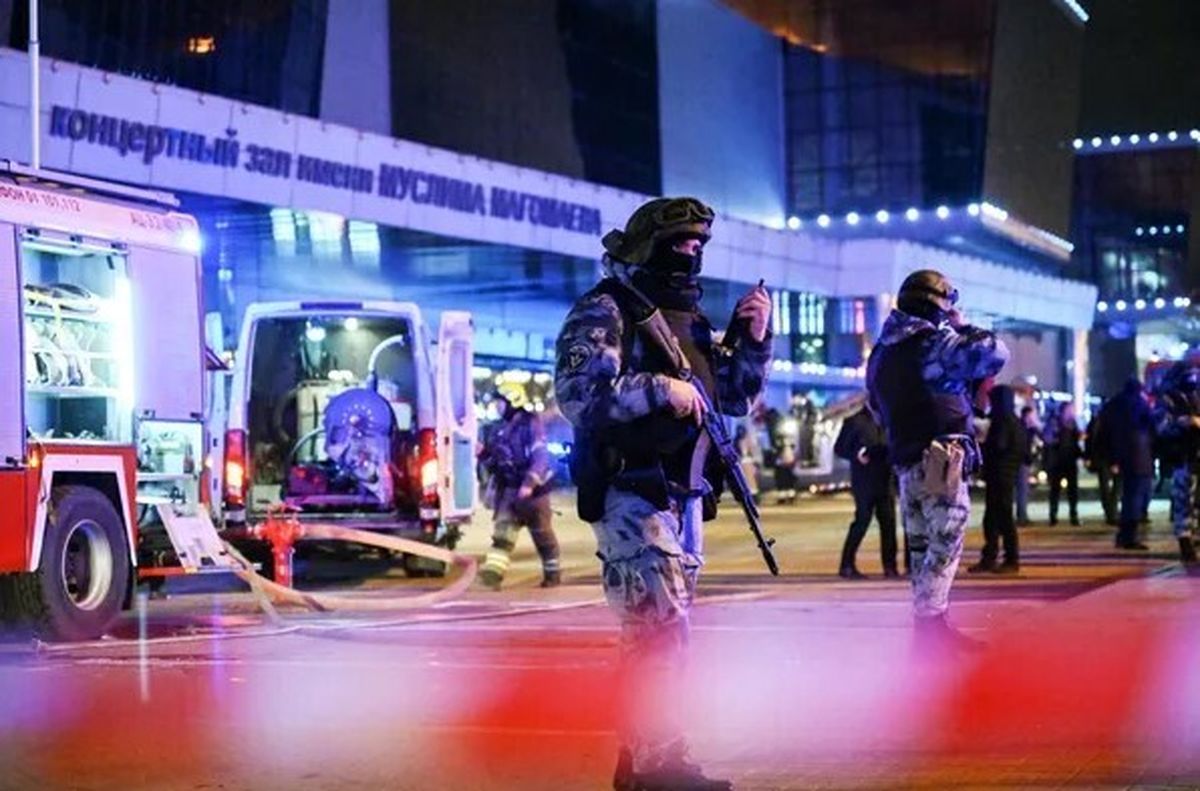 آمار جانباختگان حمله تروریستی مسکو به ۱۱۵ نفر رسید