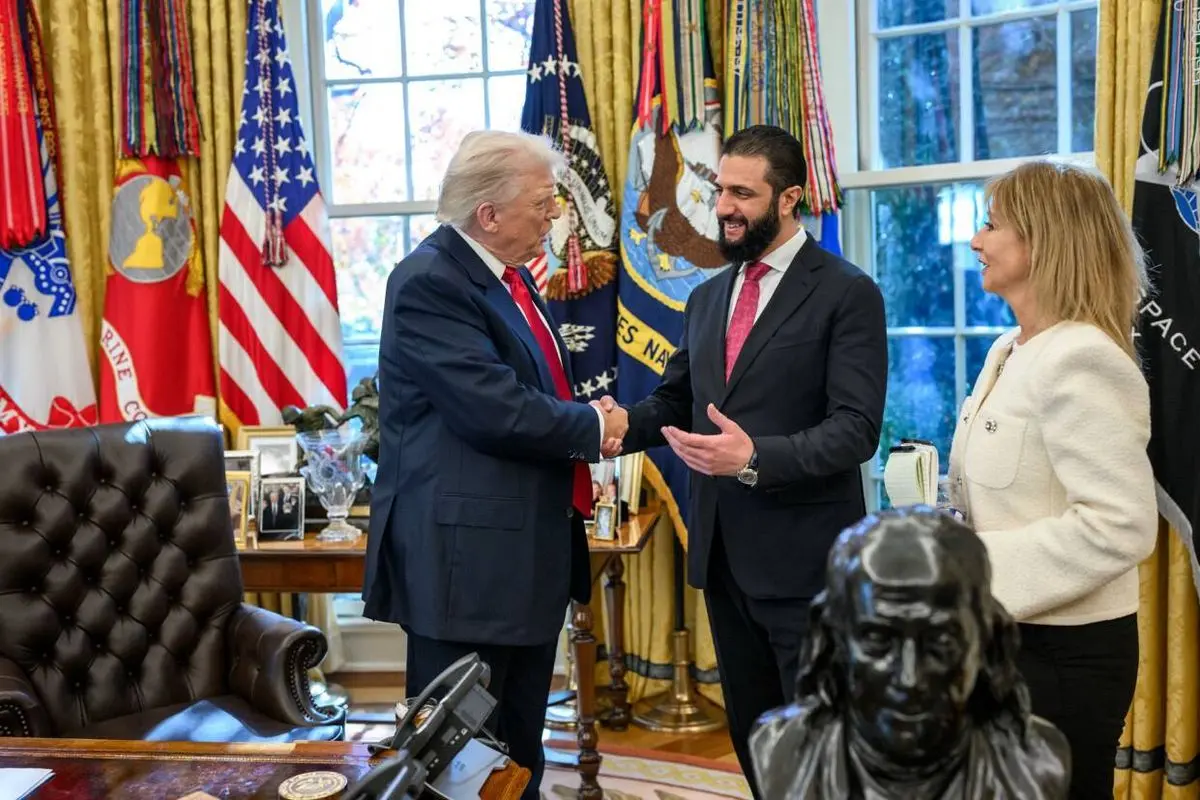 جولانی: فعلا قصد پیوستن به پیمان ابراهیم را نداریم/ اسرائیل از سال ۱۹۶۷ بلندی‌های جولان را اشغال کرده است/ شاید دولت ایالات متحده و ترامپ بتوانند به ما کمک کنند تا به نوعی از این مذاکرات دست پیدا کنیم/ ویدئو