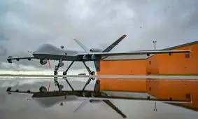 پدافند یمن یک پهپاد آمریکایی MQ-۹ را در آسمان حجه سرنگون کرد

