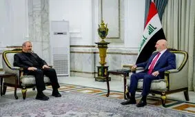 رئیس جمهور جدید عراق بر تداوم گفتگو برای پایان جنگ در منطقه تاکید کرد

