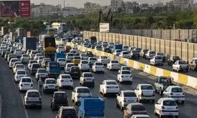 پلیس راه: افزایش همزمان بار ترافیکی در محورهای شمالی و مبادی ورودی پایتخت