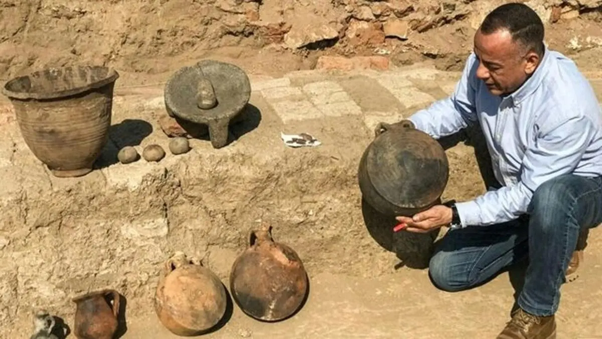 کشف شهر ۱۸۰۰ ساله در مصر

