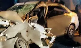 ۴ کشته و مصدوم در برخورد خودروی سمند سورن با کامیونت در محور تبریز بستان آباد


