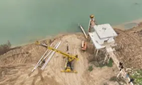 عملیات اجرایی افزایش طول ایستگاه هیدرومتری عرب اسد در استان خوزستان به پایان رسید