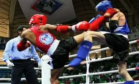 ادای احترام ورزشکار برزیلی بعد از شکست از حریف ایرانی در مسابقات جهانی موی تای!/ ویدئو

