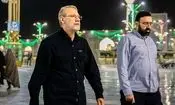 تصاویری از آرامگاه شهید علی لاریجانی در حرم حضرت فاطمه معصومه (س)