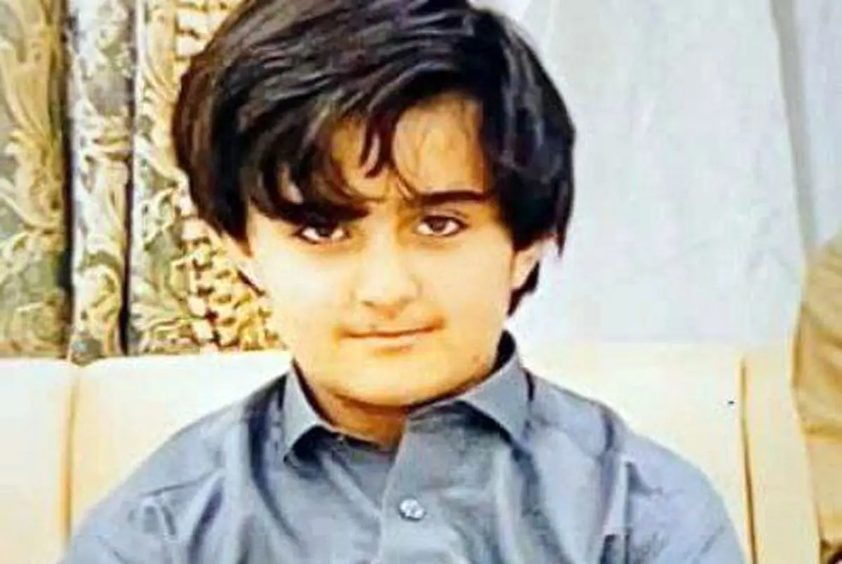 تصویر دانش‌آموز شهید بلوچ امیر قاسم‌زایی 