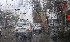 رگبار باران و باد در تهران؛ تداوم کاهش دما تا فردا