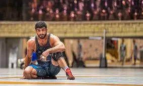 مدال برنز بعد از تب ۴۰ درجه؛ قاسمپور: خدا می‌داند در چه شرایطی بودم