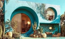 معماری جالب و خنک یک ویلای مدیترانه ای در اسپانیا/  تصاویر