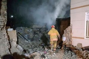 جان باختن یک نفر در انفجار منزل مسکونی در قوچان