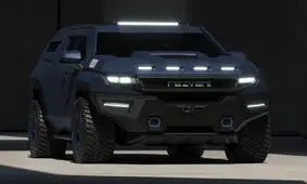 رضوانی ونجنس معرفی شد؛ جان سخت و ضدگلوله با 690 اسب بخار قدرت