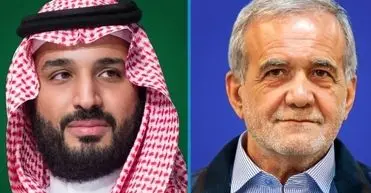 پیام پزشکیان به بن‌سلمان قبل از دیدار ولی‌عهد عربستان با ترامپ

