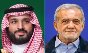 پیام پزشکیان به بن‌سلمان قبل از دیدار ولی‌عهد عربستان با ترامپ

