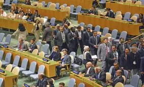 سخنرانی شرم‌آور نتانیاهو در سازمان ملل و انزوای بین‌المللی اسرائیل


