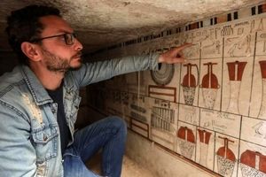 کشف ۵ مقبره مربوط به دوران مصر باستان