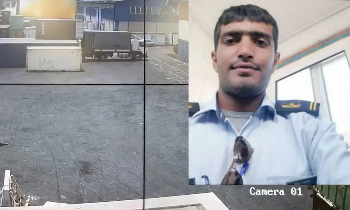 هیچکس او را ندید وقتی همه فرار کردند او قهرمانانه ایستاد / فیلم حسن رنجبر اولین آتش نشان در کانون انفجار بندرعباس ! / دخترکش چشم انتظار باباست!