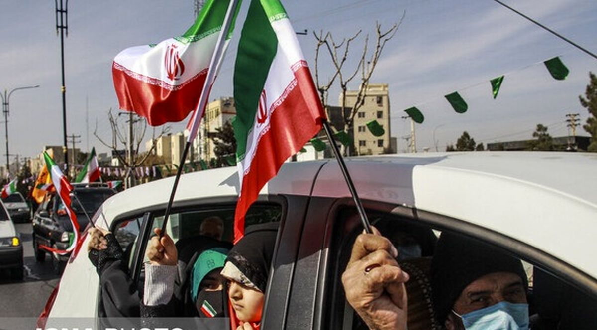 راهپیمایی۲۲ بهمن در شهرهای قرمز، خودرویی برگزار می شود