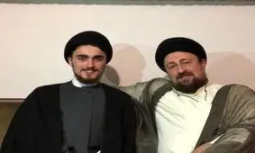 سید احمد خمینی، پدر دختری به نام «ایران» شد/ عکس

