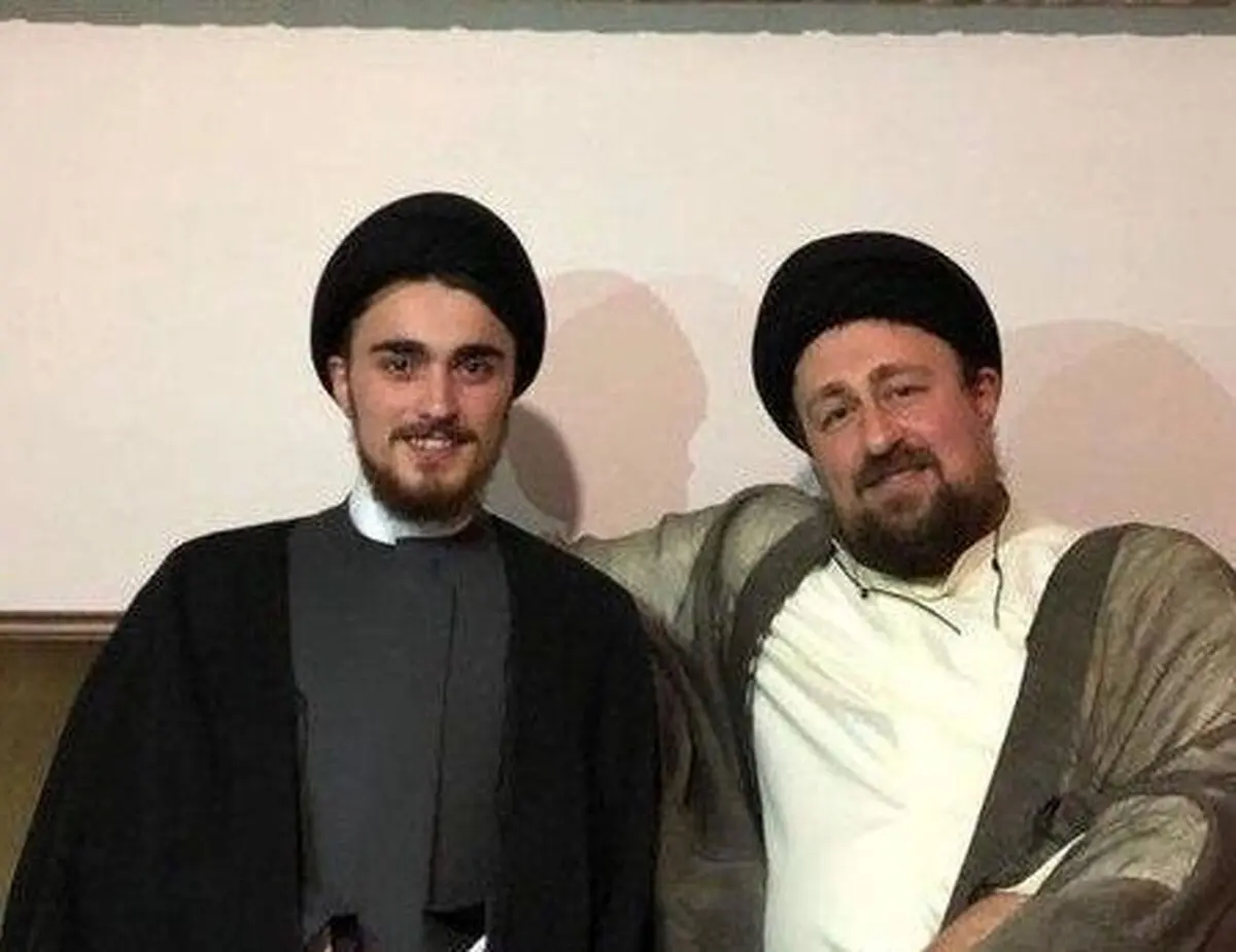 سید احمد خمینی، پدر دختری به نام «ایران» شد/ عکس

