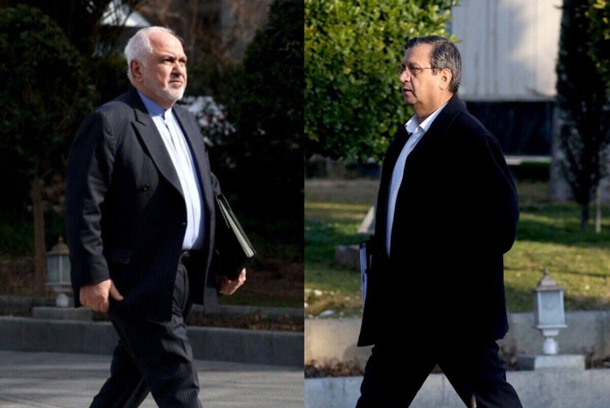 ظریف و همتی در دیدار نوروزی با حسن روحانی/ تصاویر