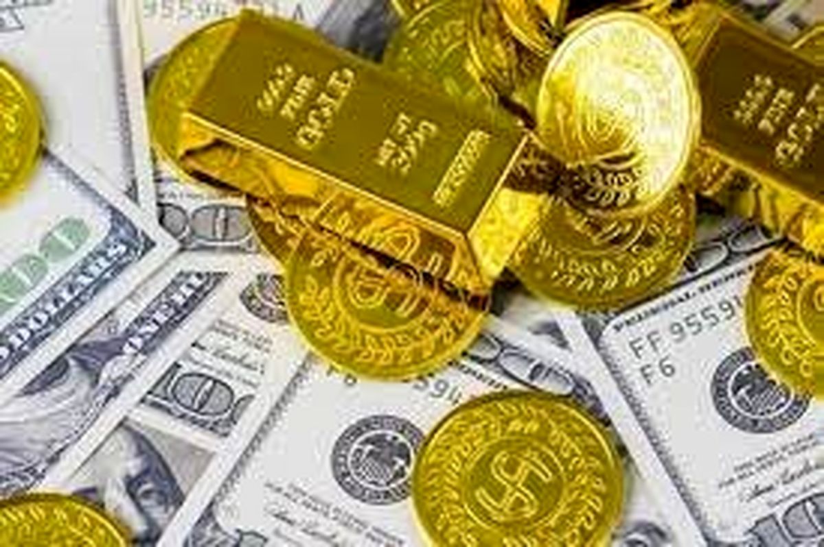 طلا افزایش و دلار کاهش پیدا کرد