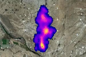 شناسایی منابع انتشار متان در زمین با دستگاه های ناسا/ عکسی از منبع بزرگ متان در اطراف تهران 