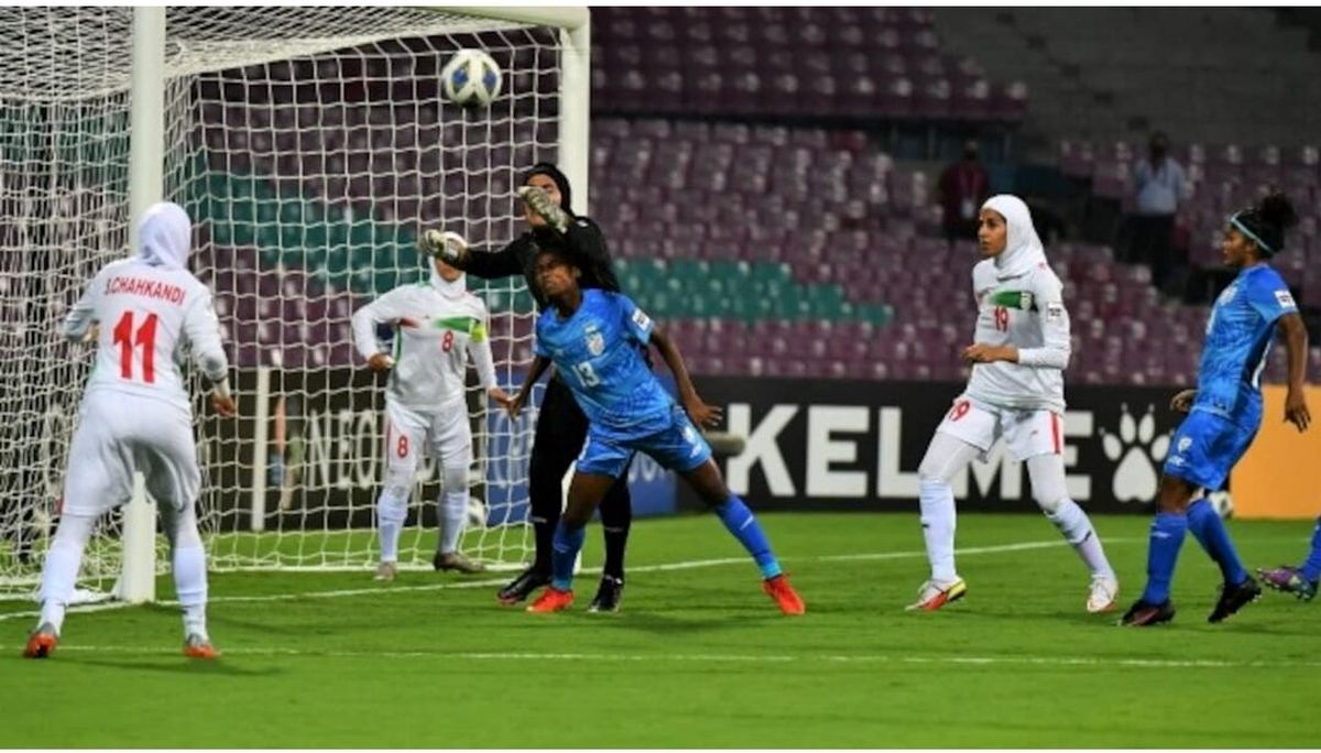 تساوی تیم ملی فوتبال زنان ایران در اولین گام جام ملت‌ های آسیا