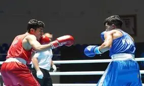 حذف نخستین بوکسور ایران از قهرمانی آسیا