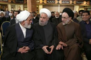 روحانی، لاریجانی و خاتمی برای مردم مرجعیت سیاسی دارند/ جبهه پایداری به دنبال جدا کردن این شخصیت ها از مردم است