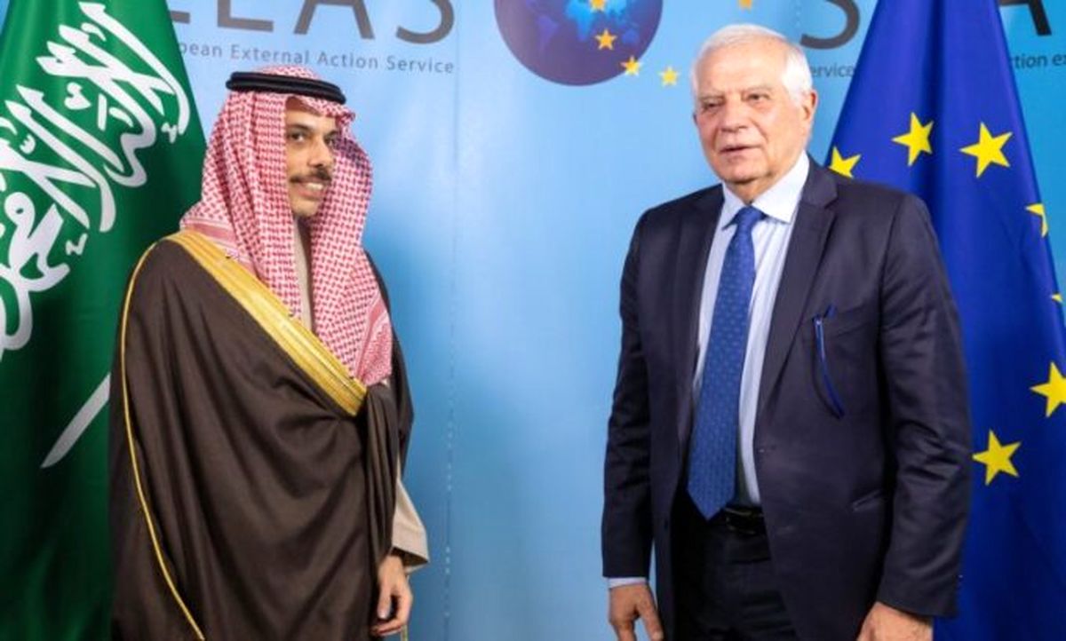 بورل و وزیر خارجه عربستان مذاکرات هستهای ایران را بررسی کردند