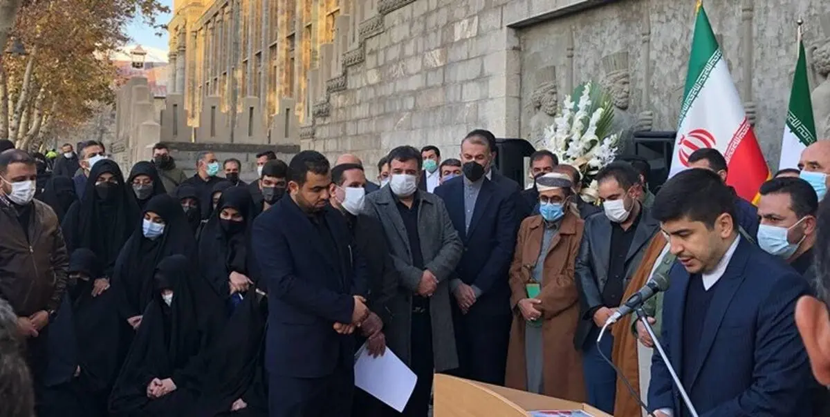 امیرعبداللهیان: ظلمی را که محاصره‌کنندگان یمن به شهید ایرلو کردند فراموش نخواهیم کرد