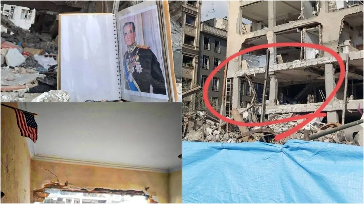 حمله آمریکا به خانه یک سلطنت‌طلب در تهران! | عکس