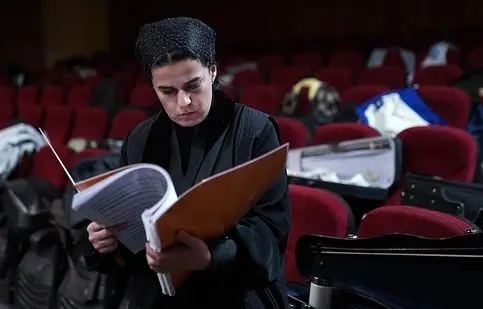 تمرین ارکستر سمفونیک تهران به رهبری پانیذ فریوسفی/ تصاویر

