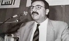 حضور پدر احمد الشرع در مراسم عید فطر