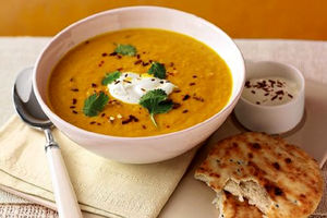 سوپ اسپایسی عدس و هویج، مخصوص طرفداران غذاهای تند